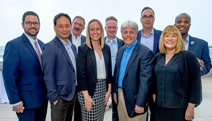 The Draper and Kramer team at the 61 Banks Street grand opening in June 2019.