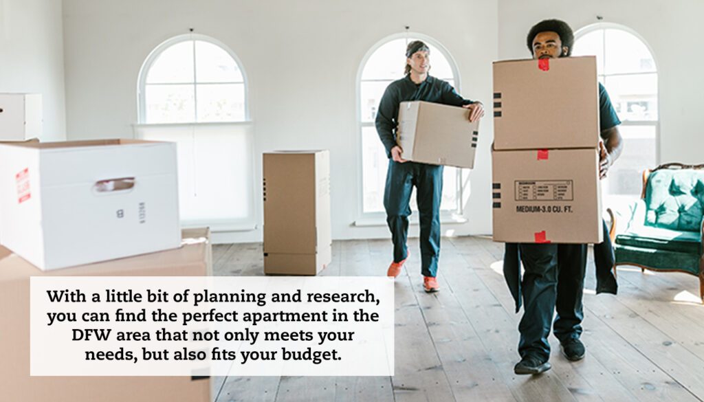 6 Tips for FirstTime Apartment Renters in DallasFort Worth Draper