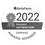 Satisfacts Resident Satisfaction Award 2022 Medallion